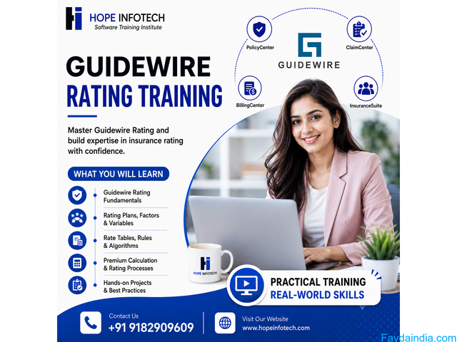 Guidewire Rating Training | Build Insurance Expertise