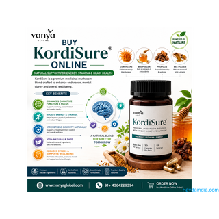Buy Kordisure Online – Natural Brain Health Support from Kordisure Vanyaglobal