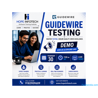 Guidewire Testing Training | Learn, Practice, Certify & Succeed