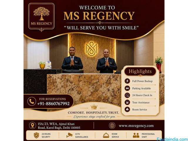 Family Hotel in Karol Bagh
