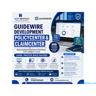 Guidewire Development Policy center & Claim Center Training – New Batch Starts
