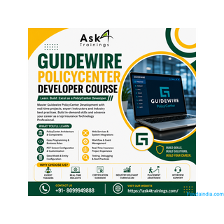 Guidewire PolicyCenter Developer Course Online Training