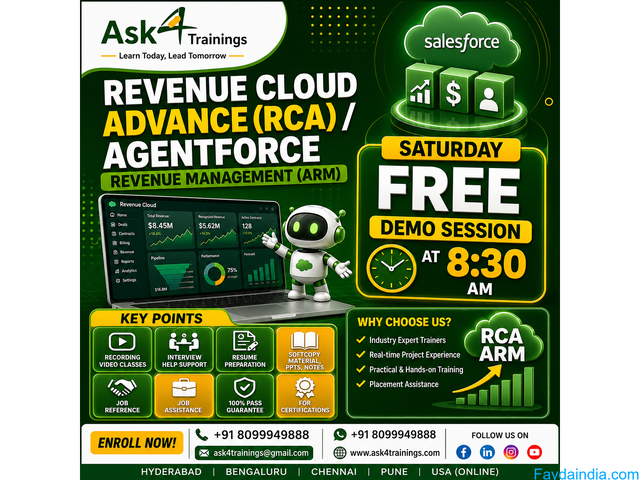 Master Salesforce RCA & Agentforce with Expert Training