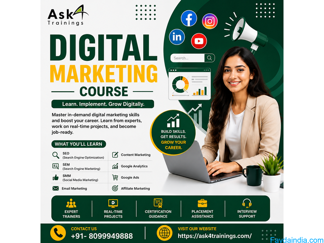 Digital Marketing Course with Placement Support