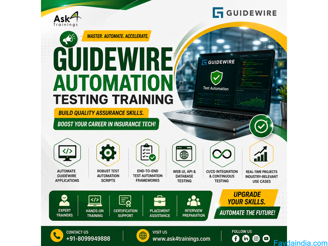 Guidewire Automation Testing Training with Certification