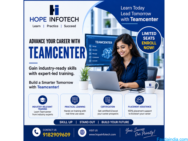 Master Teamcenter Course – Live Demo & Placement Assistance
