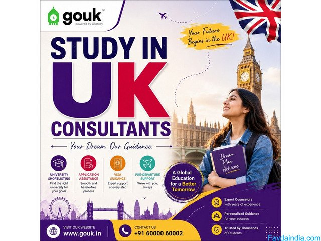 Study in UK Consultants – Plan Your UK Education with Go Uk