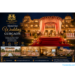 Hotels for Marriage in Gurgaon