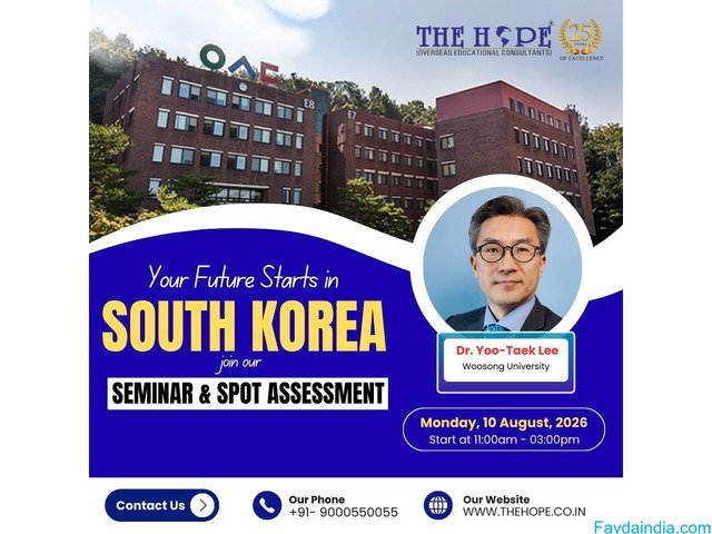 Start Your Global Education Journey in South Korea