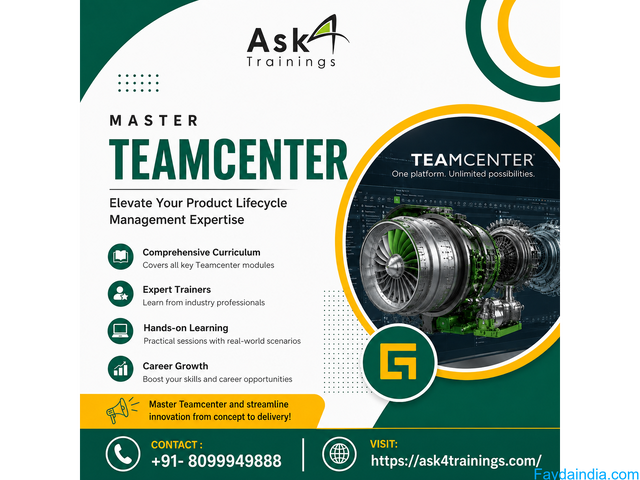 Teamcenter PLM Training Course with Placement Aid