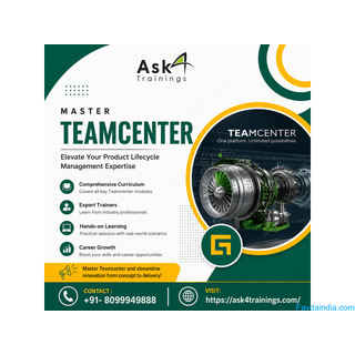 Teamcenter PLM Training Course with Placement Aid