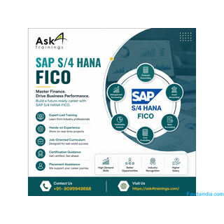 SAP S/4HANA FICO Training in Hyderabad | Certification