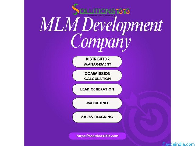 Trusted MLM Software Development Company in Delhi- Solutions1313 - 5/5