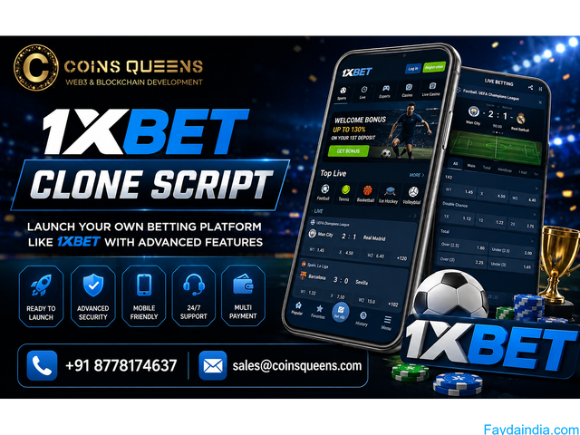 Grow Your Betting Business with 1xBet Clone Script – August Offer