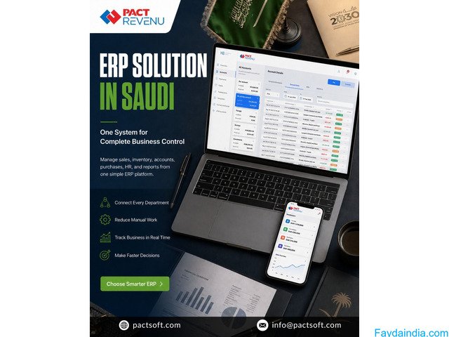 PACT REVENU ERP Software - Complete Business Management Solution for Growing Companies