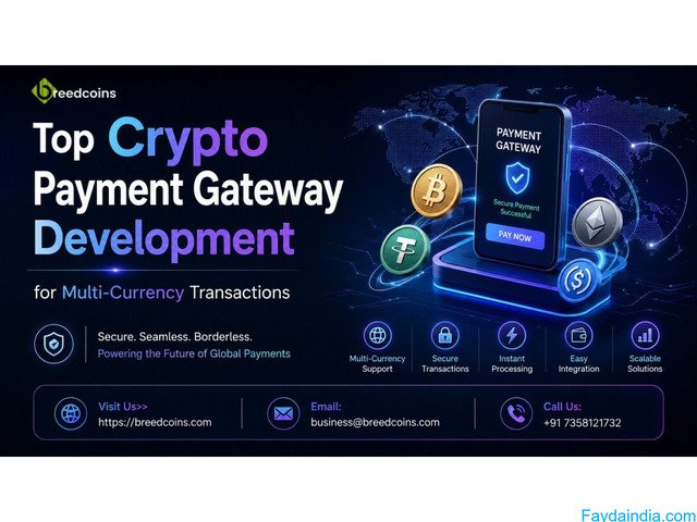 Top Crypto Payment Gateway Development for Multi-Currency Transactions