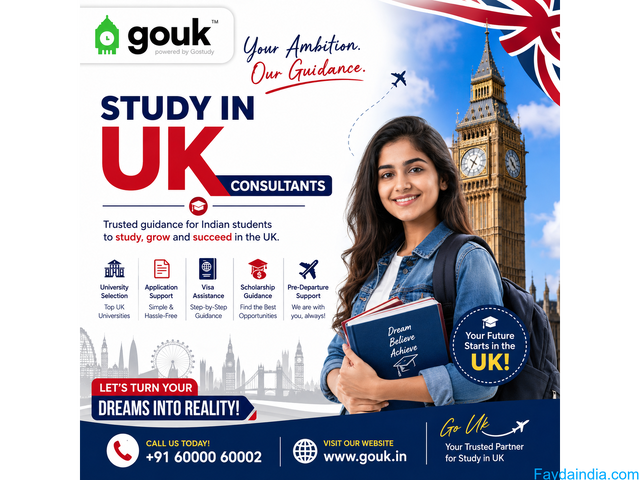 Study in UK Consultants – Start Your UK Education Journey with GoUk