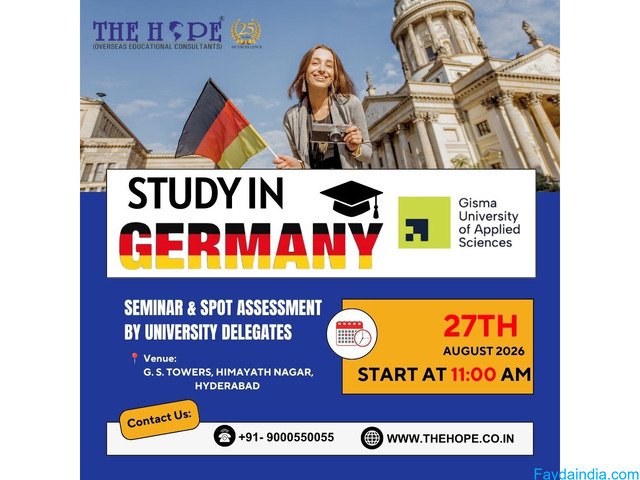 Germany Study Seminar: Get Expert Admission Guidance