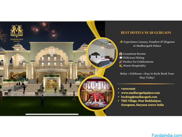 Good Resorts in Gurgaon for a Relaxing Stay