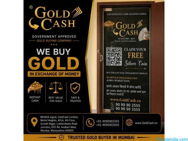 Best place to sell gold in Mumbai for cash