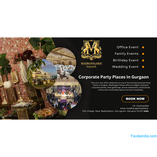Corporate Party Places in Gurgaon for Memorable Team Events