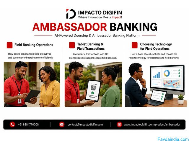 Field Executive Software for Banks | Impacto Digifin