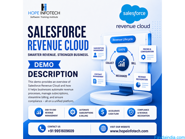 Salesforce Revenue Cloud Training | Learn Revenue Lifecycle Management