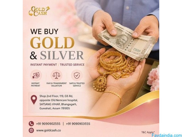 Best place to sell gold in guwahati near me