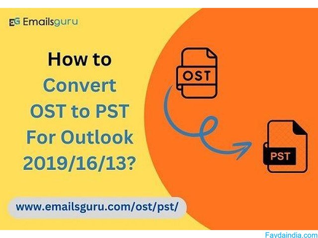 EmailsGuru OST to PST Converter