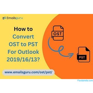 EmailsGuru OST to PST Converter