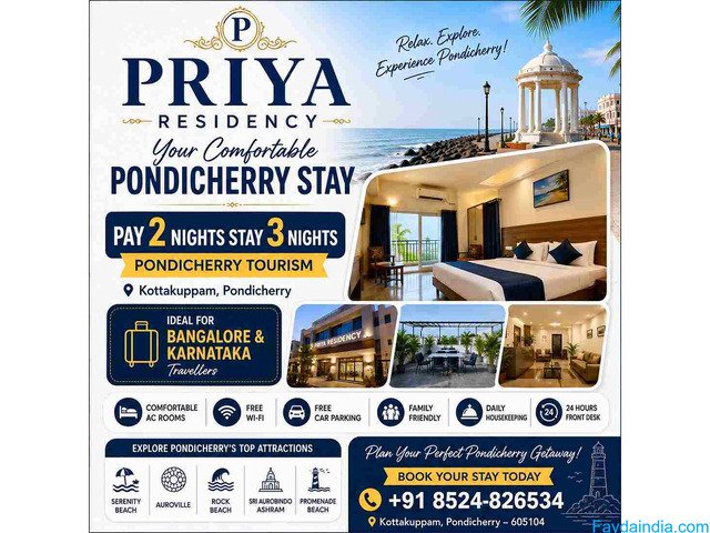 Did You Know The Pondicherry Tour Plan 