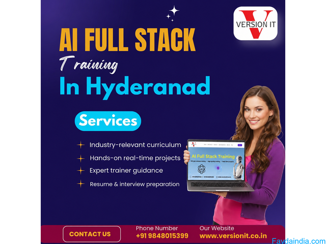 AI Full Stack Training in Hyderabad for Future-Ready Developers