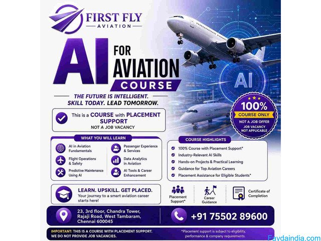 Learn About AI Applications in the Aviation Industry - Firstfly Aviation