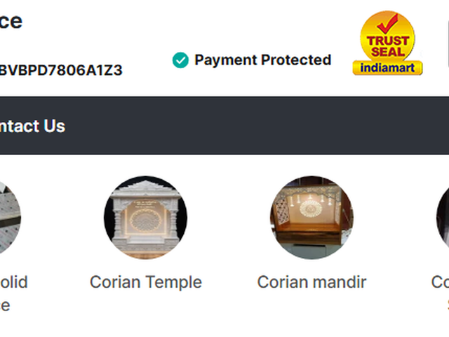 Nidhi Corian Acrylic Solid Surface - 2/3