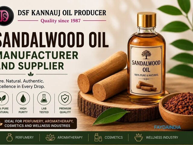 Sandalwood Oil Manufacturer and Supplier