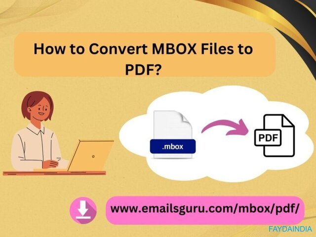 EmailsGuru MBOX to PDF Converter