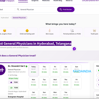 Best General Physician in Hyderabad | NectarPlus Health