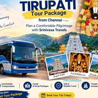 Plan Your Tirupati Temple Trip from Chennai with Srinivasa Travels
