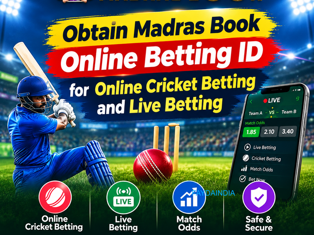 Obtain Madras Book Online Betting ID for Online Cricket Betting and Live Betting