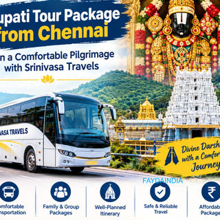 Comfortable Tirupati Tour Package from Chennai – Srinivasa Travels