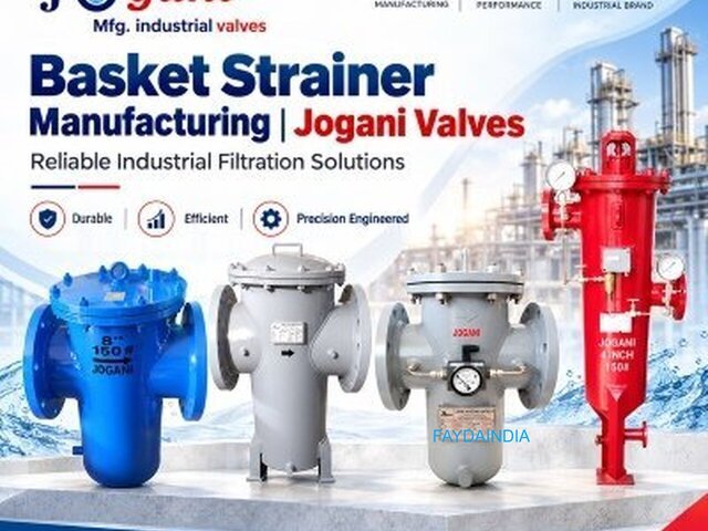 Basket Strainer Manufacturing | Jogani Valves