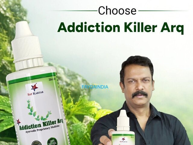 Buy Addiction Killer Ayurvedic Medicine & Drops in New Delhi