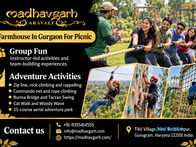 Farm House in Gurgaon for Day Outings