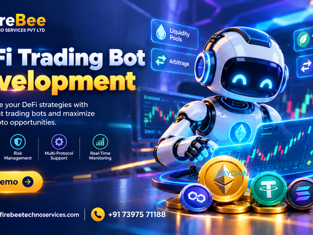 DeFi Trading Bot Development for Decentralised Networks